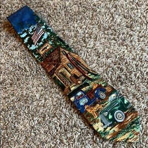 MBP Americana series men’s silk tie